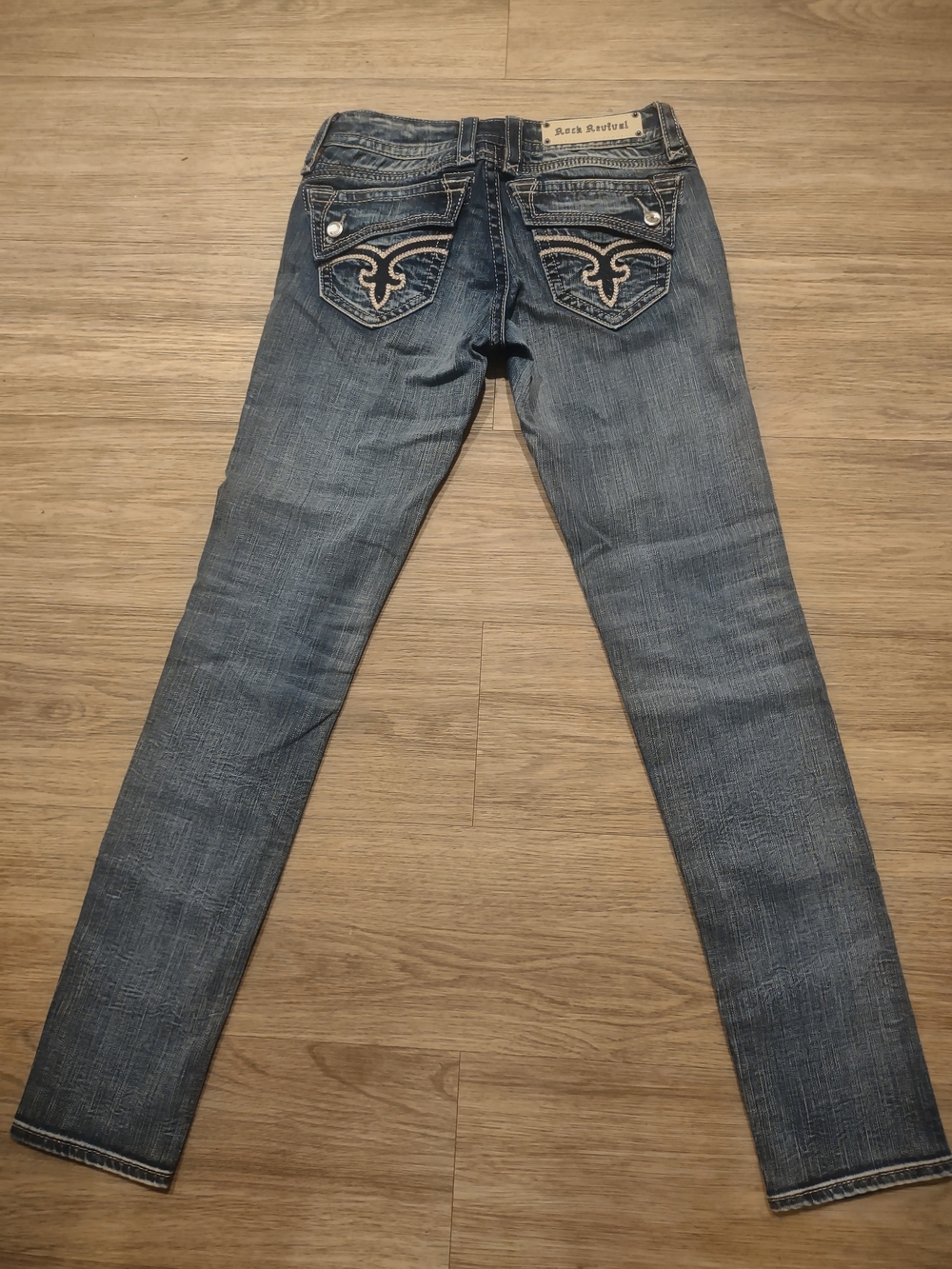 Rock Revival Women's Blue Jeans Waist 26